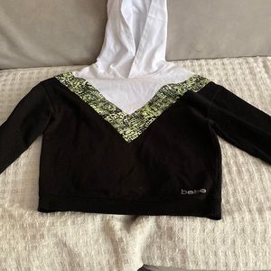 bebe sweatshirt size 14 girls.